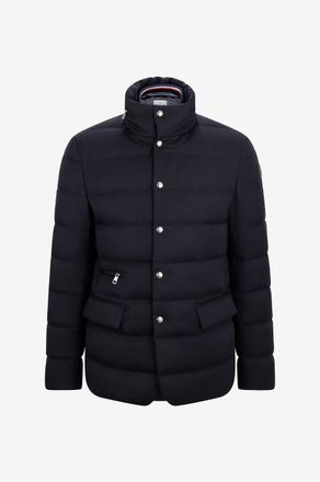 Moncler Kurze Daunenjacke aus Wolle Bess