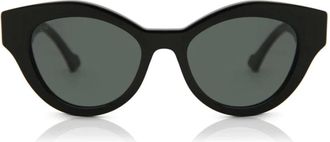 Gucci Sunglasses, female, Black, Size: 51 MM Cat-eye Sunglasses