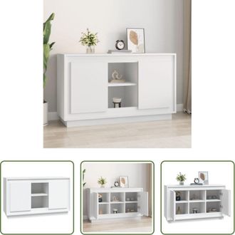 vidaXL vidaXL Credenza moderna - Credenza Bianca 102x35x60 cm in Legno Multistrato