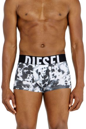 Diesel 3-pack of stretch cotton trunks with print - Trunks - Man - Black