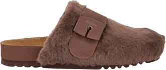 Scholl Stijlvolle Muiltjes voor Dagelijks Comfort - Dames - Slip ons - Bruin - 37 EU - Schoenen