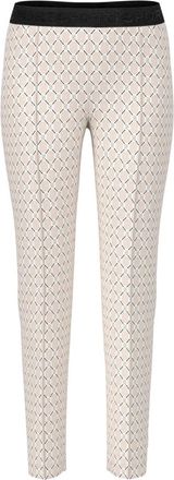 Marc Cain Sofia Pantalones de corte slim - Trousers - Mujer - Beige - L