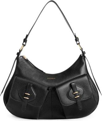 Coccinelle Handbag Grained Leather - Dames - Schoudertassen - Zwart - ONE Size - Leer - Tassen
