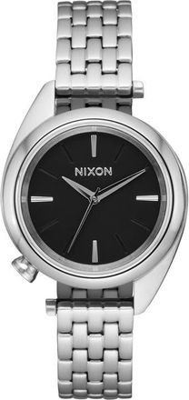 Nixon Eddy Bracelet Watch, 29mm in Silver /Black at Nordstrom