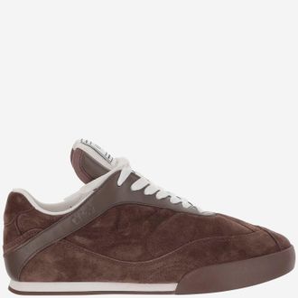 Chloé Brown Suede Chloã¨ Kick Sneakers