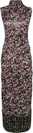 Loewe Knit Print Long Dress