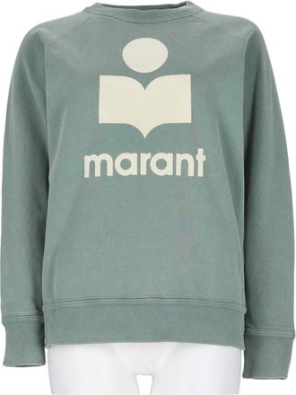 Isabel Marant Millyny Relaxed Fit Graphic Logo Sweatshirt