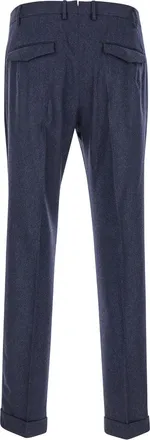 Pantaloni Torino Mens Slim Trousers Dark Blue