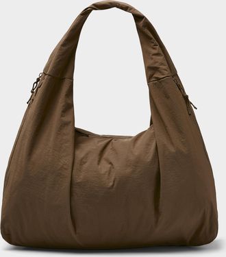 Le 31 Mens Crinkled nylon half-moon bag Imported from Seoul