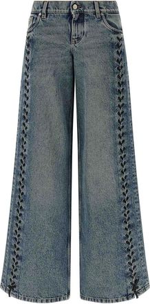 Stella McCartney Lace-Up Jeans