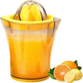 OEM Exprimidor Manual De C&iacute;tricos, Exprimidor De Lima, Exprimidor De Naranja, Con Vaso Medidor, Para Naranja, Lim&oacute;n Y Lima, 600 Ml