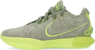 Nike Xxi Basketbalschoen - Heren - Fitnessschoenen - Groen - 41 EU - Leer - Fitness