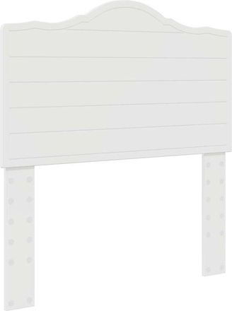 vidaXL Cabecero Brillante 100 Cm Madera Contrachapada Vidaxl