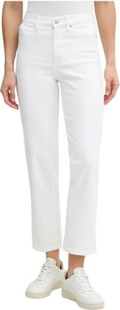 DKNY Dkny, Dames, Jeans, Wit, Maat: W26 Katoen
