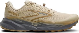 Brooks Womens Cascadia 19 Trail-Running Shoes Khaki 6.5