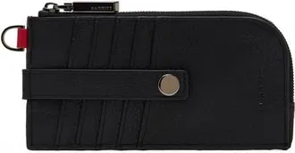 Hammitt 210 East Leather Wallet in Black/gunmetal at Nordstrom