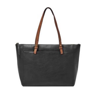 Fossil Womens Rachel LiteHide Leather Tote