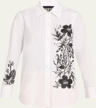 Libertine - Libertine Goth Botanical New Classic Shirt