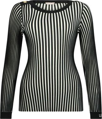 Liu Jo Ronde hals gebreide kleding - Dames - Ronde hals truien - Veelkleurig - M - Truien & Vesten