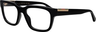 Gucci Stijlvolle Optische Bril Gg 1961O Model - Heren - Brillen - Zwart - 55 MM - Accessoires
