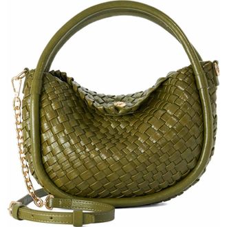 Dune London Dinideliberate Top Handle Bag in Green at Nordstrom