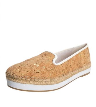 Sondra Roberts Womens Ellie Platform Espadrille Loafers In White