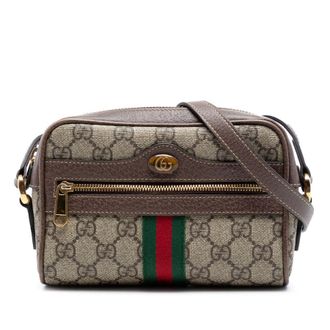 Gucci Pre-owned Gucci Mini GG Supreme Web Ophidia Crossbody Ladies MJPBPD820E4L45U5