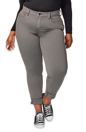 Slink Jeans High Waist Ankle Boyfriend Jeans in Andy at Nordstrom, Size 22W