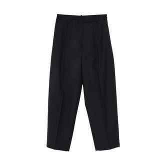 Liviana Conti Cropped Trousers, female, Blue, Size: XL Cropped Trousers