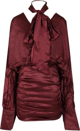 Rotate Rotate Birger Christensen, Donna, Abiti, Rosso, M, new