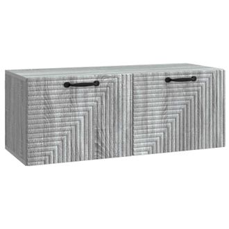 vidaXL Mueble Para Tv De Pared Gris Sonoma 78,5 X 31 X 30 Cm Vidaxl