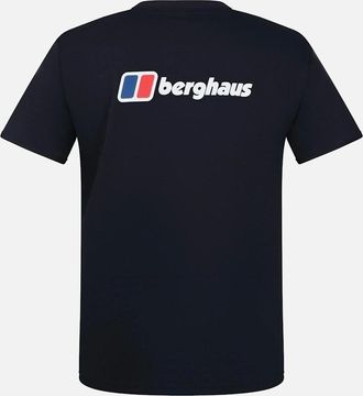 Berghaus Mens Berghaus Mens Front & Back Short Sleeve T-Shirt - Black - Size: 44