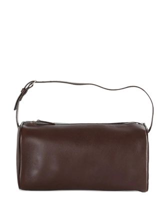 The Row leather shoulder bag - Bruin
