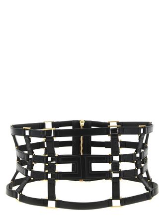 Elisabetta Franchi Polyethylene High-Waist Womens Belt
