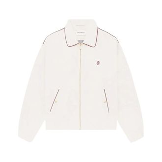 Dr&ocirc;le de Monsieur Light Jackets, male, White, Size: XL Blouson Brod&eacute; Coton