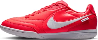 Nike Mens Tiempo Streetgato Indoor/Court Low-Top Soccer Shoes in Red | IZ1689-600