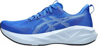 Asics Mens Novablast 5 Running Shoes In Illusionblue/lightblue