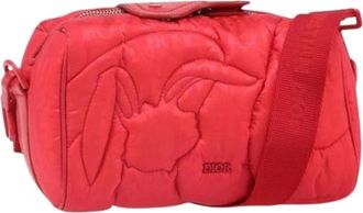 Dior Pre-owned Schoudertas - Dames - Vintage Schoudertas - Rood - ONE Size - Nylon - Vintage