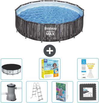 Bestway Piscina Bestway Steel Pro Max Redonda - 427x107 Cm - 8-piezas S607