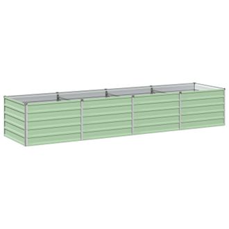 vidaXL Cama De Jard&iacute;n Elevada Verde Pastel 320 X 80 X 55 Cm Vidaxl