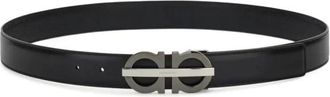 Ferragamo Belts - Heren - Riemen - Zwart - 115 CM - Accessoires