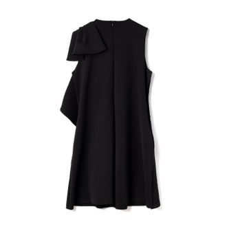 Viktor & Rolf Bow Volant Dress - Black