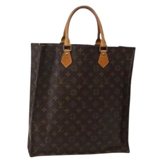 Louis Vuitton Pre-owned Tote Bags, female, Brown, Size: ONE SIZE Pre-owned Vintage Canvas Tote Bag