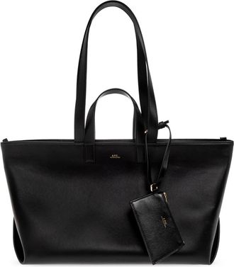 A.P.C. Le Drummer Shopper Bag - Dames - Shoppers - Zwart - ONE Size - Katoen - Tassen