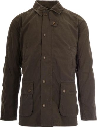 Barbour Ashby Casual Jacket - Heren - Zomerjassen - Groen - M - Katoen - Jassen