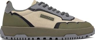 Autry Wild Pace Low - Heren - Sneakers - Groen - 43 EU - Leer - Schoenen