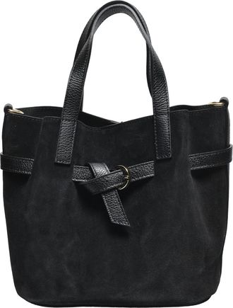 Isabella Rhea ZWART Rundleer Tas