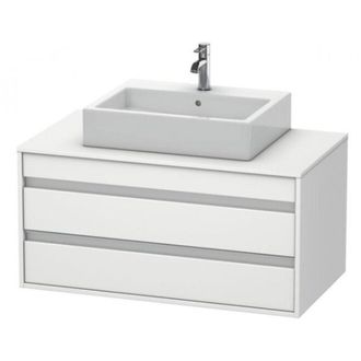 Duravit Ketho M&oacute;dulo Mural 6655, 2 Cajones, 1000mm, Para Lavabo - Duravit