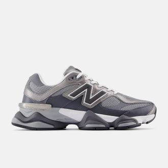 New Balance Mens 9060 Shoes In Magnet Black