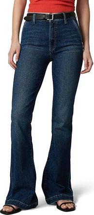Joe's The Molly High Rise Flare Trouser Womens Jeans Double Down : 23 32, Cotton/Denim/Elastane